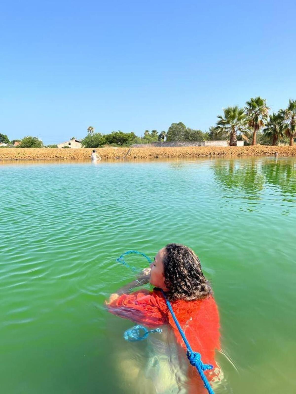 Glamping On Organic Yoga Farm With Natural Swimming Pool Near Beach Moncarapacho Exterior foto
