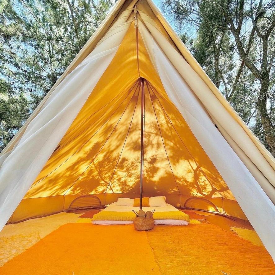 Glamping On Organic Yoga Farm With Natural Swimming Pool Near Beach Moncarapacho Exterior foto